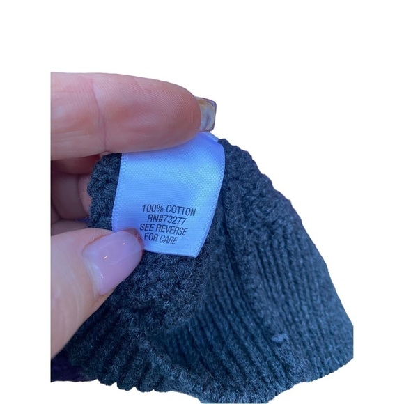 Croft & Borrow Purple Colorblock Sweater | Size:L - Picture 8 of 8